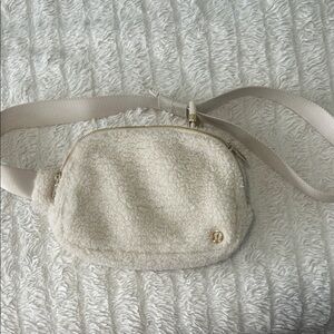Lululemon furry belt bag